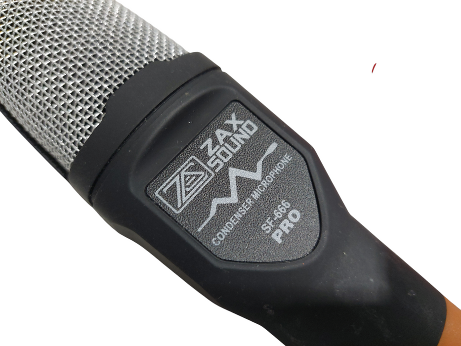 Zax Sound Condenser Microphone Model: SF-666 Pro with Tri-Pod Stand  Q=