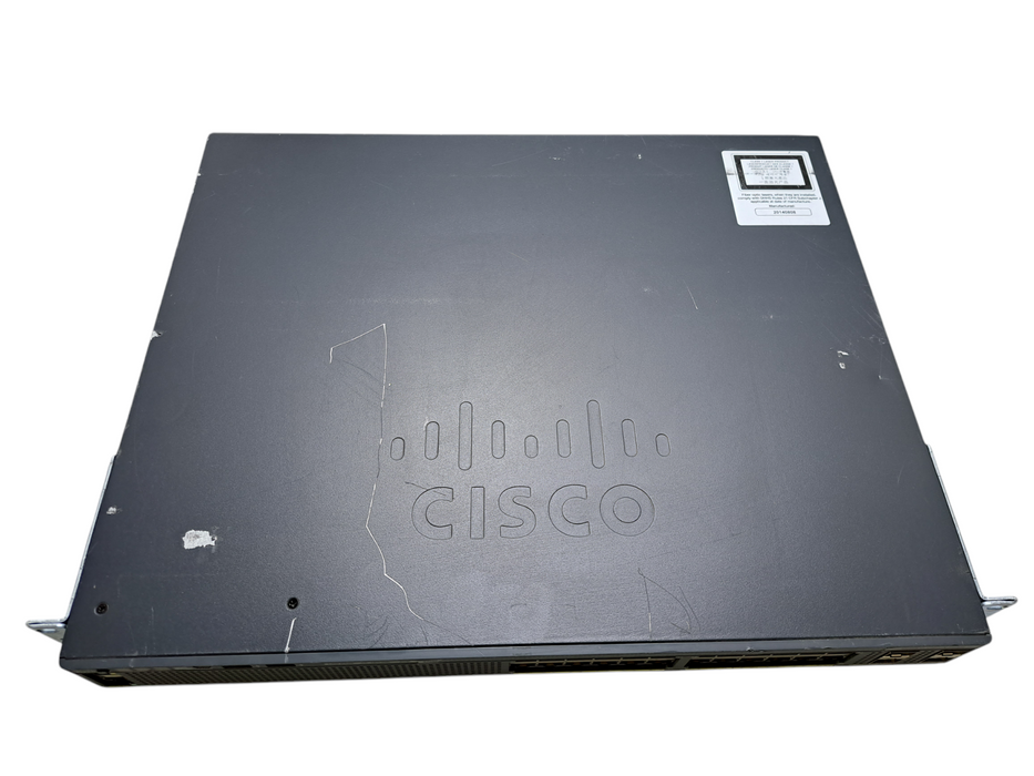 Cisco WS-C2960X-24PS-L V01 | 24-Port Gigabit PoE+ 370W Switch w/ 4x SFP