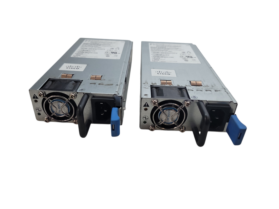 Lot of 2x - Cisco N9K-PAC-650W-B V01 Switch PSU %