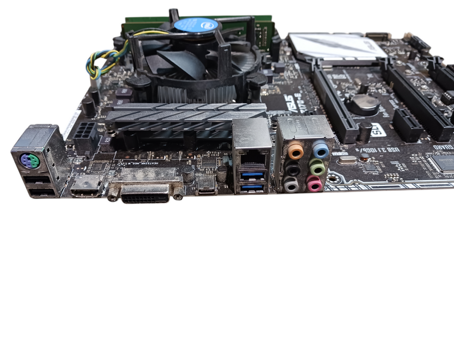 Asus Z170-E Motherboard & Intel i7-6700K CPU 8GB DDR4 READ