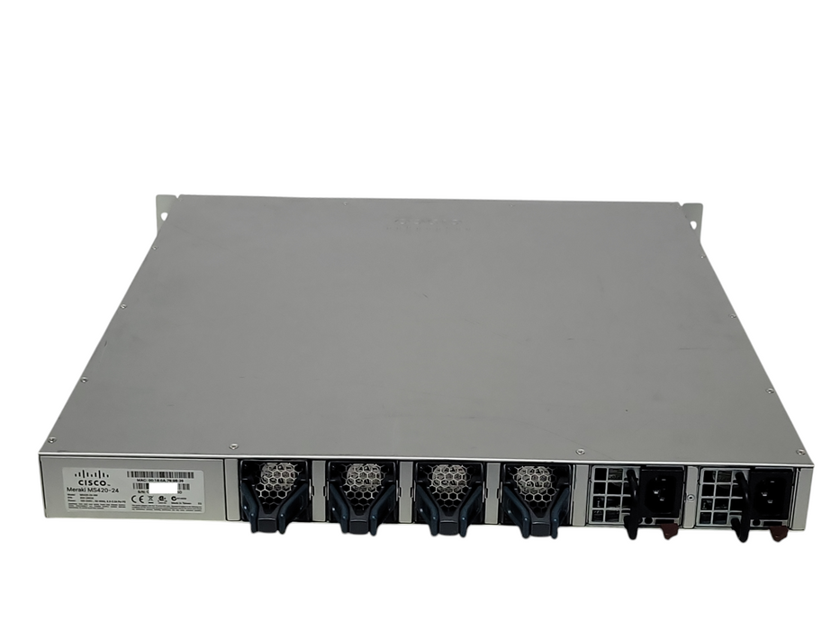 Cisco Meraki MS420-24-HW Cloud-Managed Aggregation Switch, Unclaimed _