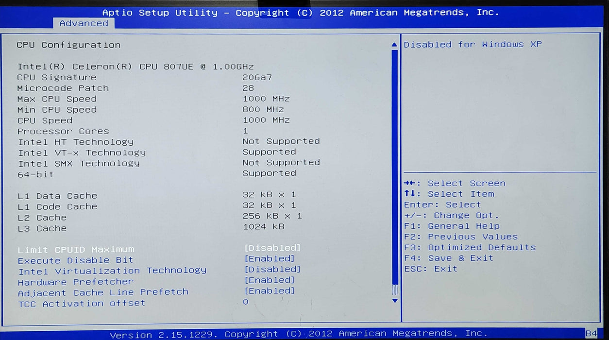 LANNER ELECTRONICS LEC-7070, 2GB DDR3, No HDD