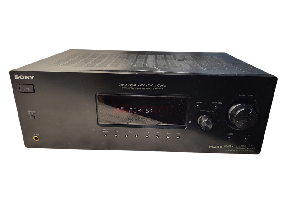 Sony STR-DG520 5.1 Ch HDMI Surround Sound Home Theater Receiver System No remote $