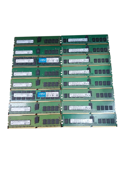 Lot of 16x, Assorted 16GB DDR4 Server RAM