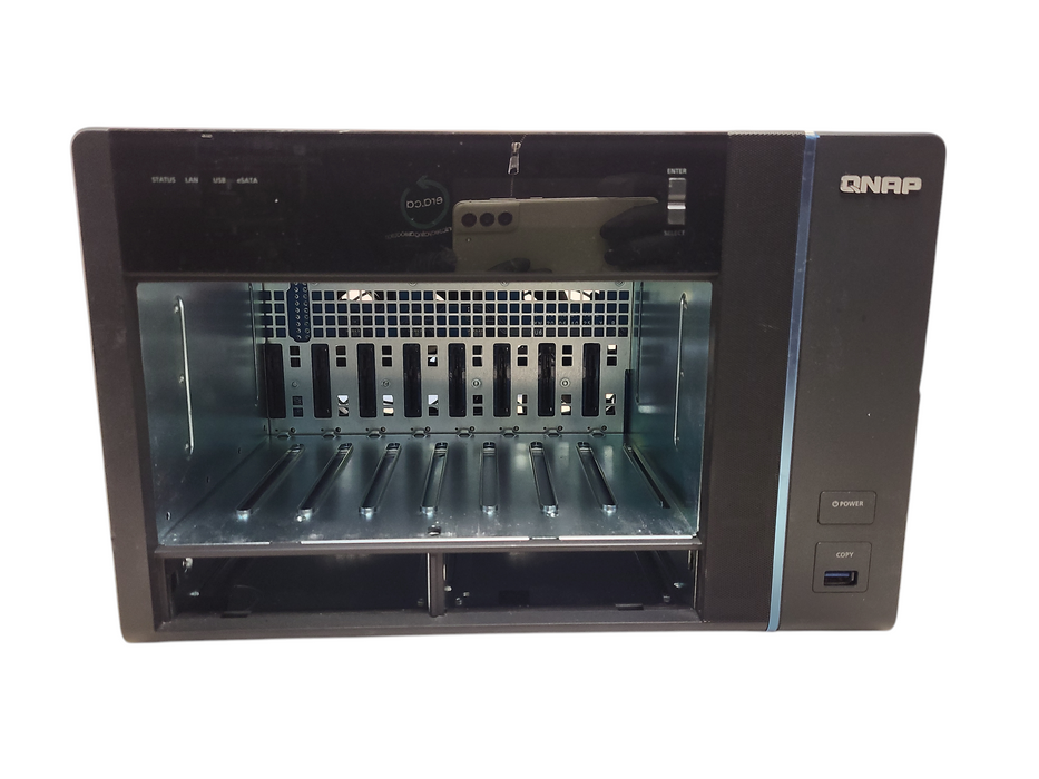 QNAP TS-1079 Pro 10-Bay Enterprise-Grade Storage NAS No HDD/Caddies, READ $