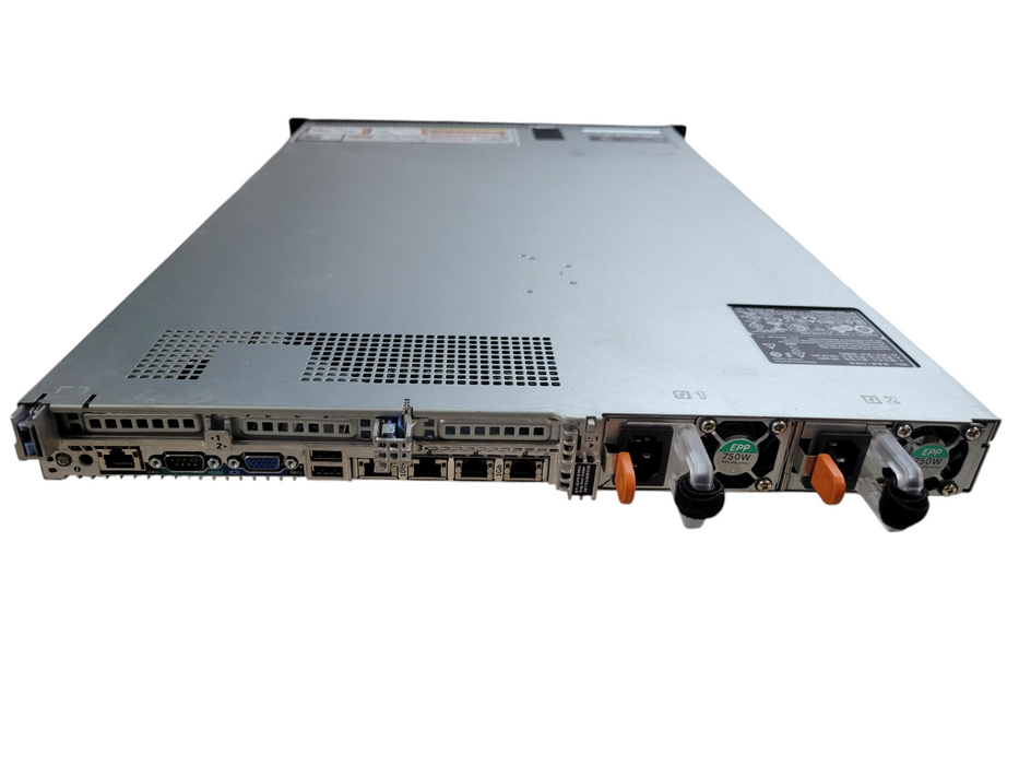 Dell PowerEdge R630 - 2x Xeon E5-2630 v3 32GB DDR4 NO RAID 2x750W PSU %