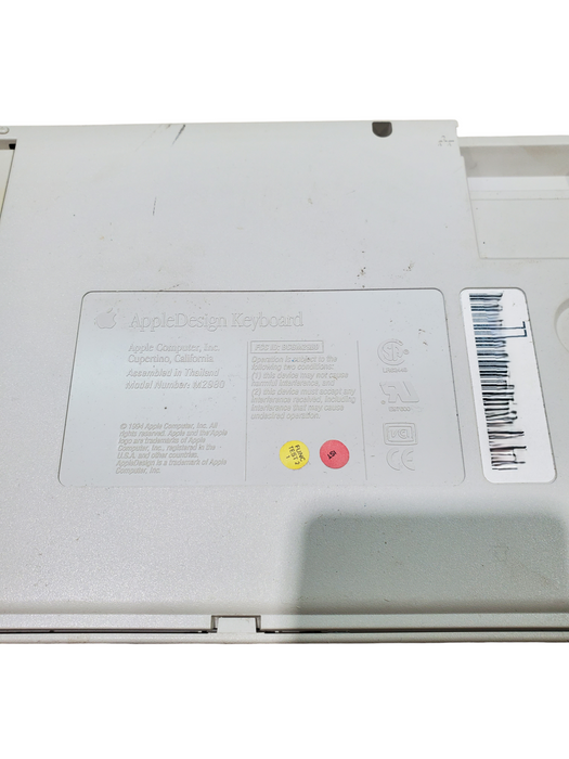 Vintage Apple Design Keyboard M2980 *READ*