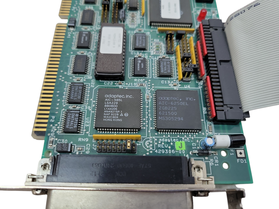 Adaptec 429306-00 Rev J PCB 429307-00 ISA Card %