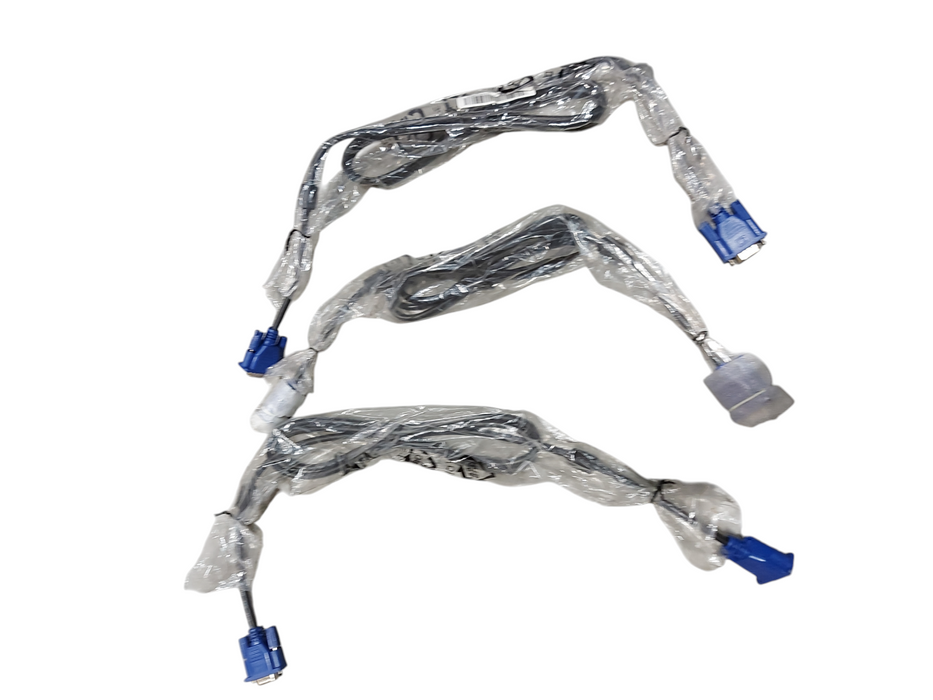Lot 3x 6FT VGA TO VGA CABLE Q