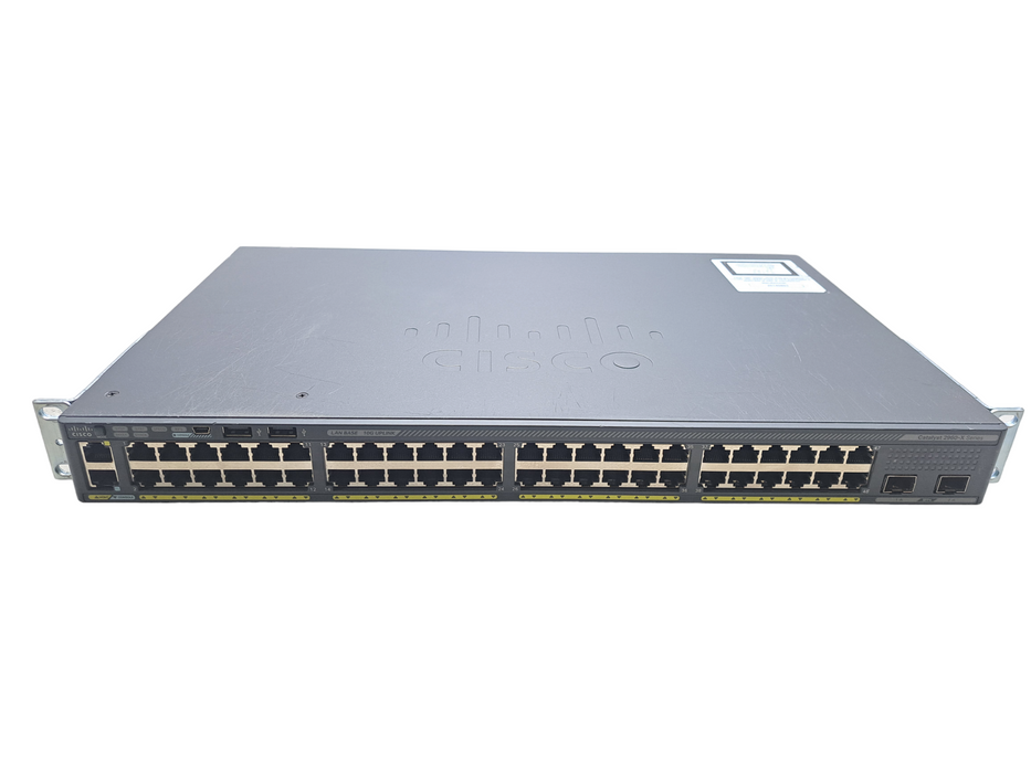 Cisco WS-C2960X-48TD-L | 48 Port Gigabit Switch | 2x 10G SFP+ *READ*