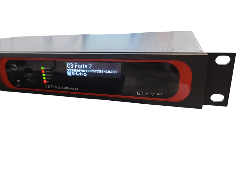 Biamp Tesira Forte AVB CI Digital Audio Processor *READ* !