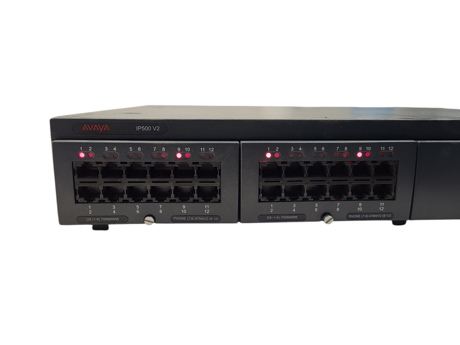 AVAYA IP OFFICE IP500 V2 700476005 CONTROL UNIT 2MODULES+SD CARD  $