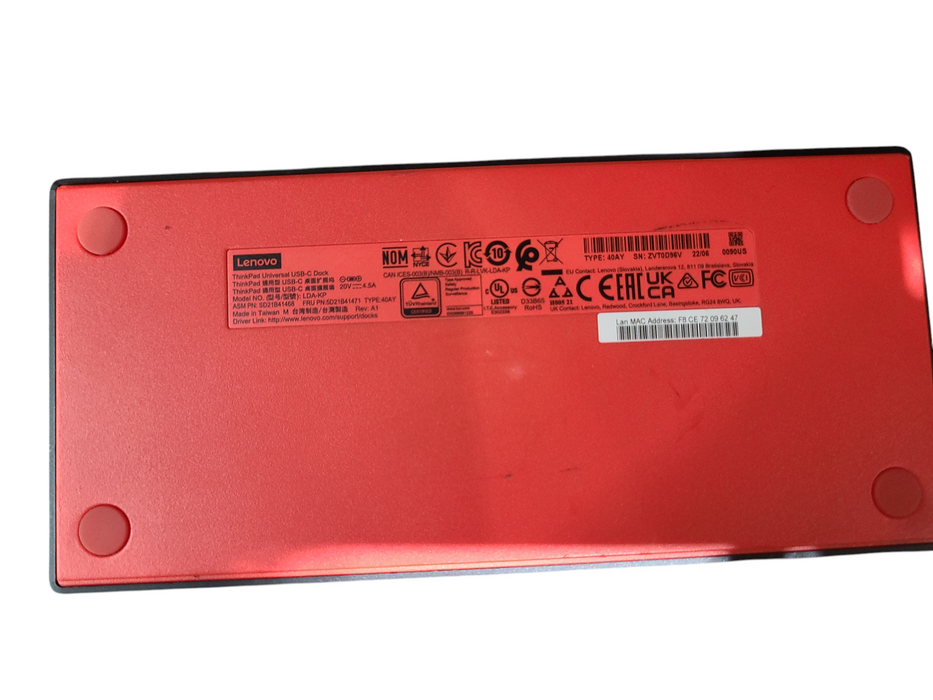 ThinkPad Universal USB-C Dock | 40AY0090US