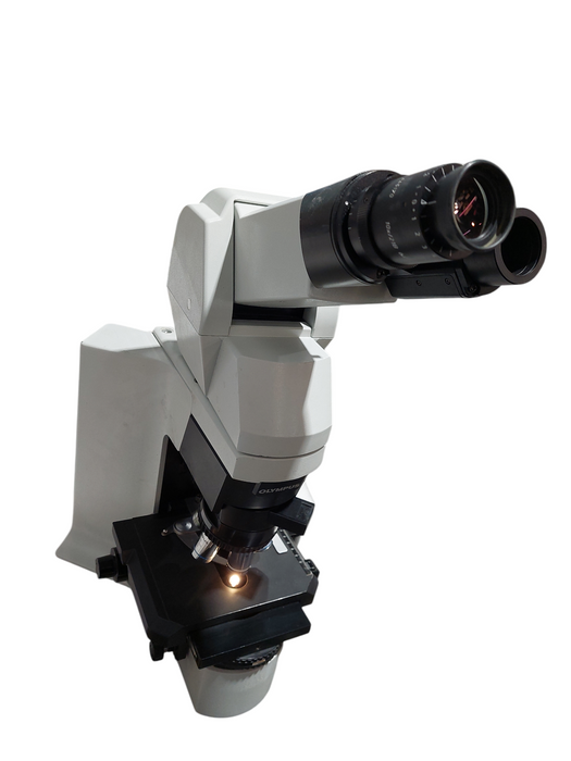 Olympus BX45 Microscope Model: BX45TF With 5 Objective Lens  =