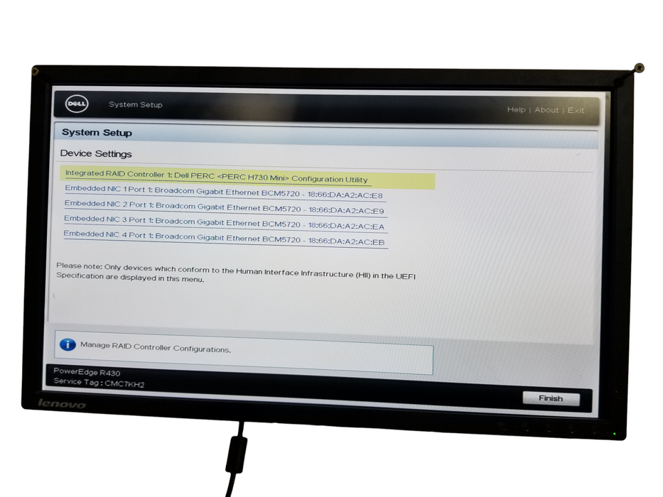 Dell PowerEdge R430 2x Xeon E5-2603v4 16GB DDR4 H730 Mini 2x550W NoHDD