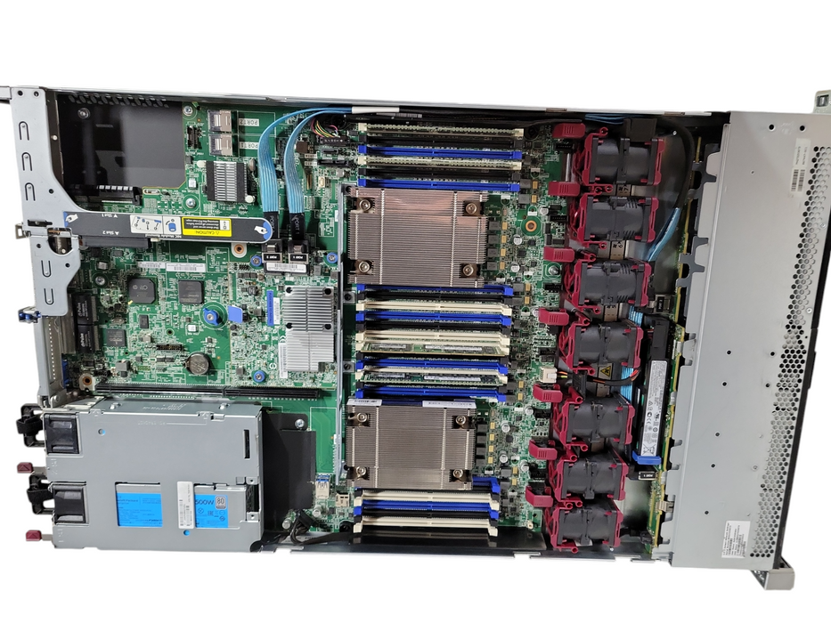 HPE ProLiant DL360 Gen9 2x Intel Xeon E5-2620 v4 64GB RAM P440ar RAID !