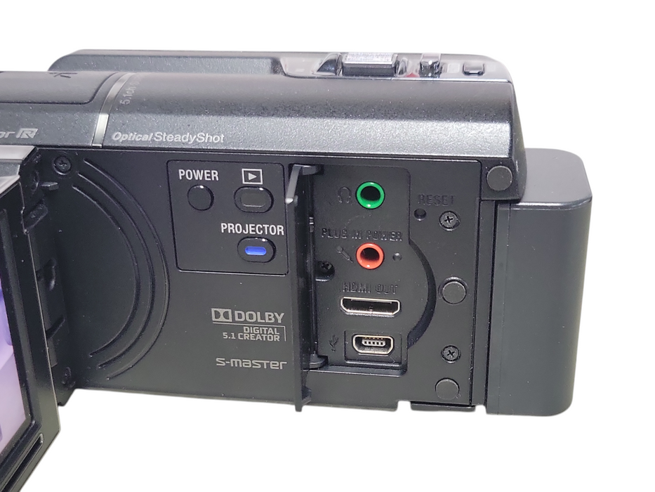 Sony HDR-PJ600E 20.4MP 220 GB HDD HD Camcorder with/ Charger and case _