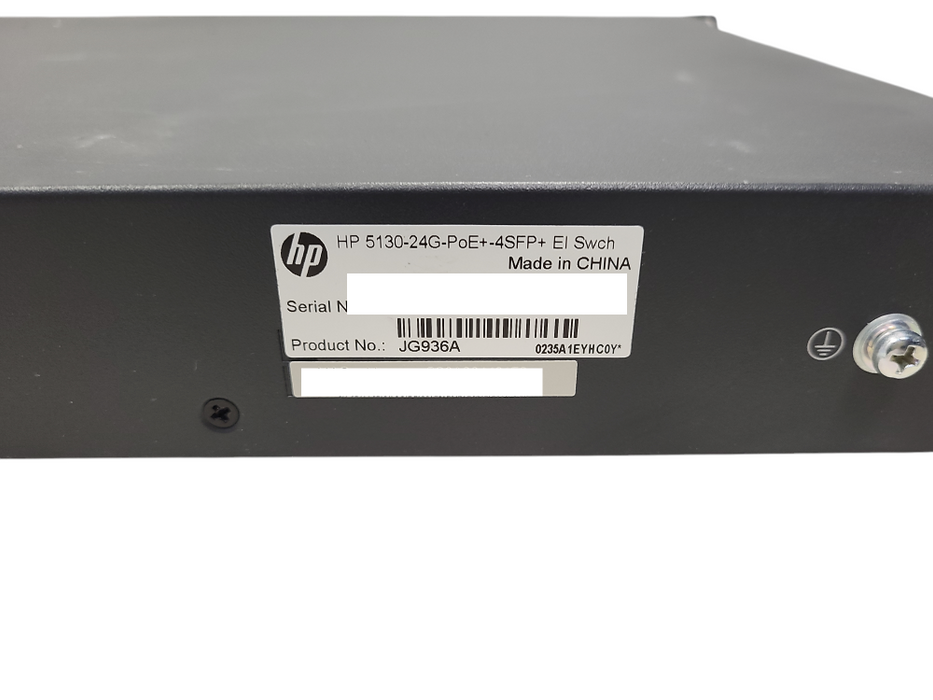 HPE 5130 24G PoE+ 4SFP+ (370W) EI JG936A READ $