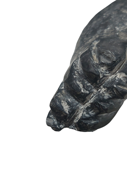 Wolf Original walrus sculpture 6" Inuit & First Nations art Canada =