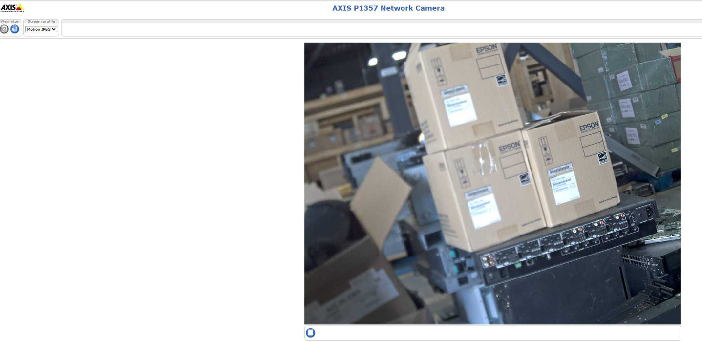 AXIS P1357 Network Camera Day/Night, PoE, 0526-001-01, No SD Card _