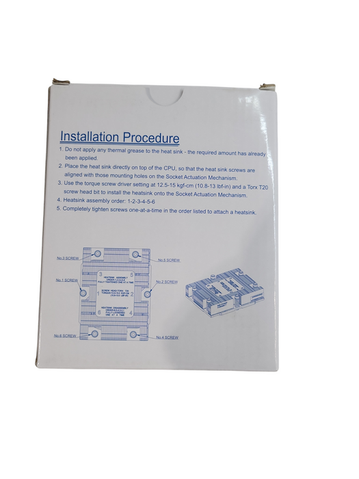 Supermicro SNK-0082P Heatsink (NEW) Q%