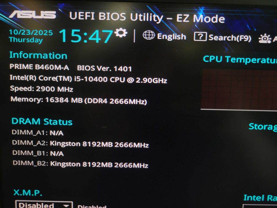 Custom PC - Intel Core i5-10400 ASUS PRIME B460M-A 16GB DDR4 450W PSU %