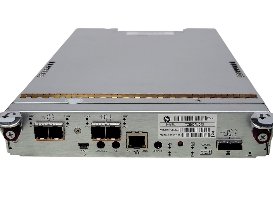 HP MSA2040 FC SAS controller C8S53A 738367-001, SEE Q_