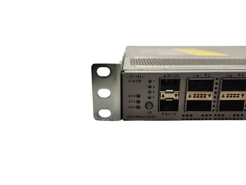 Cisco N3K-C3232C V04 Nexus 3232C 32-Port 100G QSFP28 Switch w/ Dual AC $