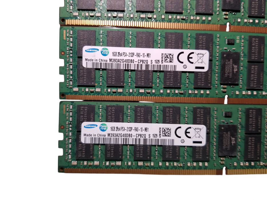Samsung 64GB Bundle (4x16GB) 2Rx4 PC4-2133P- RA0-10 DDR4 Server RAM Q