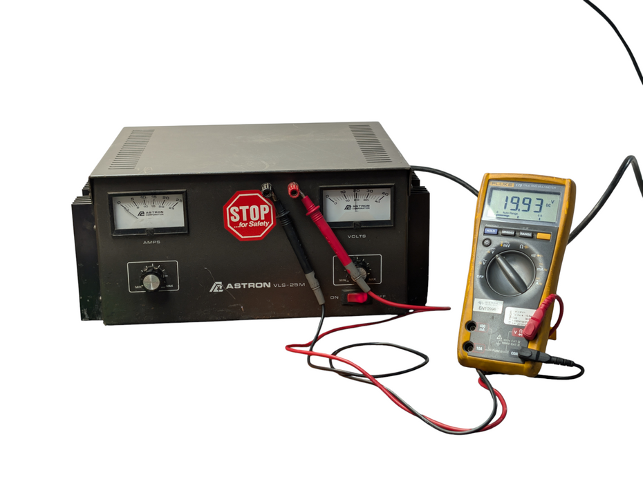 ASTRON VLS-25M Regulated DC Power Supply made in USA PLEASE READ  -