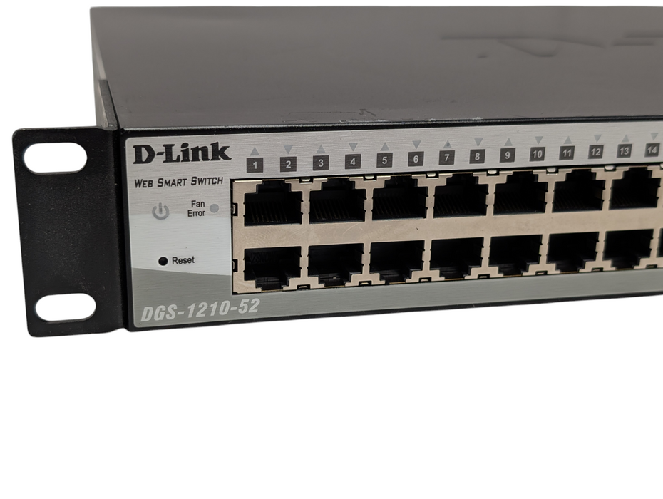 D-Link Web Smart Switch DGS-1210-52 52-Port Gigabit Smart Managed Switch -