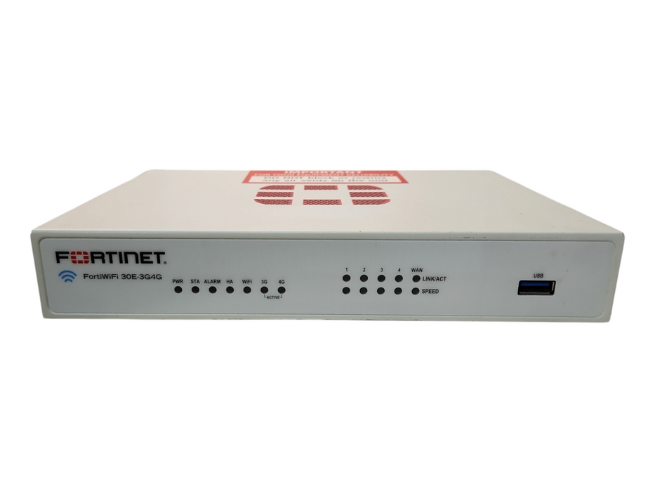 Fortinet FortiWifi 30E-3G4G Network Security Appliance, FWF-30E-3G4G-NAM