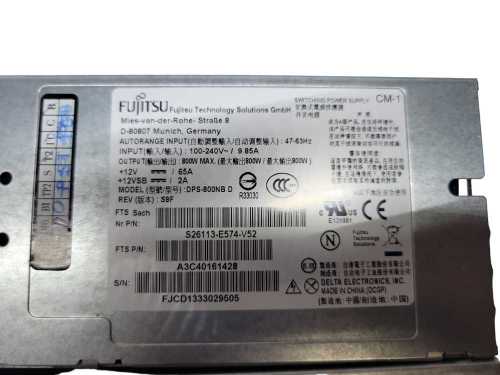lot of 2x Server Power Supply Fujitsu S26113-E574-V52 A3C40161428 DPS-800NB
