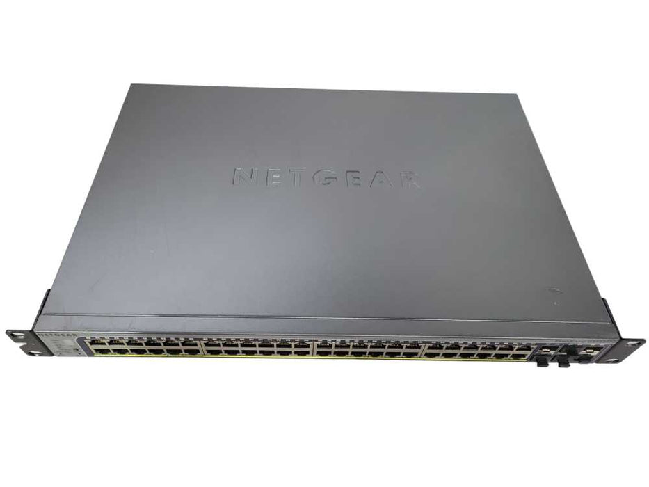 Netgear ProSafe GS752TPS 48-Port Gigabit Ethernet PoE 6x SFP Port Switch !