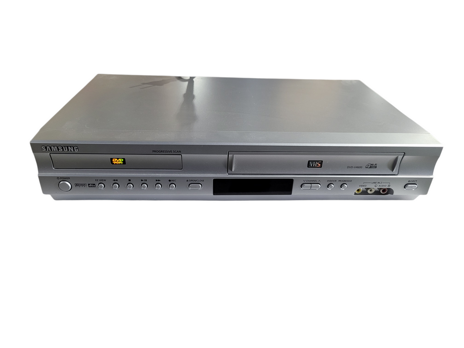 Samsung DVD-V4600 DVD/VCR 4 Head Hi-Fi Combo Player, No Remote,