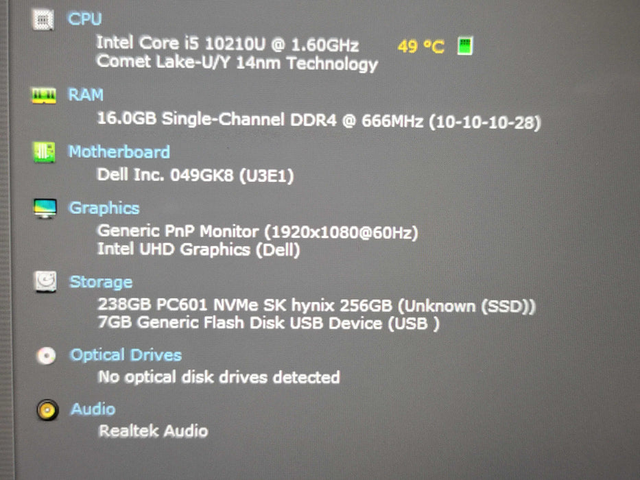 Dell Latitude 5310 2-in-1 i5-10210U 16GB RAM 256GB SSD READ  β Lap200