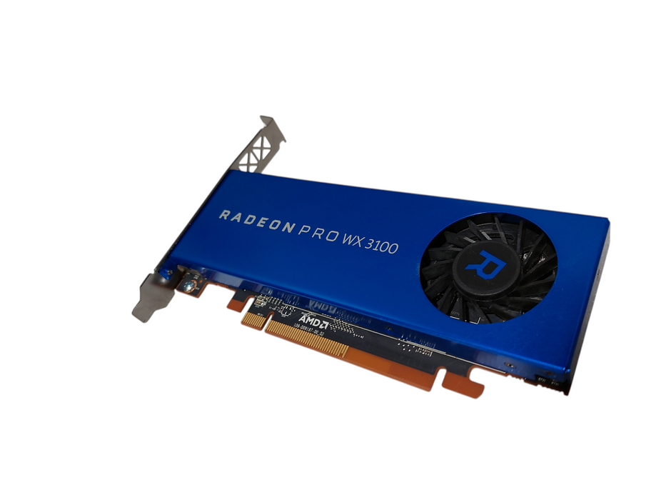 AMD Radeon Pro WX 3100 4GB GDDR5 Low Profile Graphics Card Mini DisplayPort =