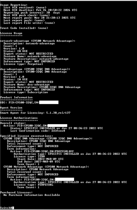 Cisco C9500-32QC-A Catalyst 9500 Series high performance 32-port 40G 2x AC  Q$