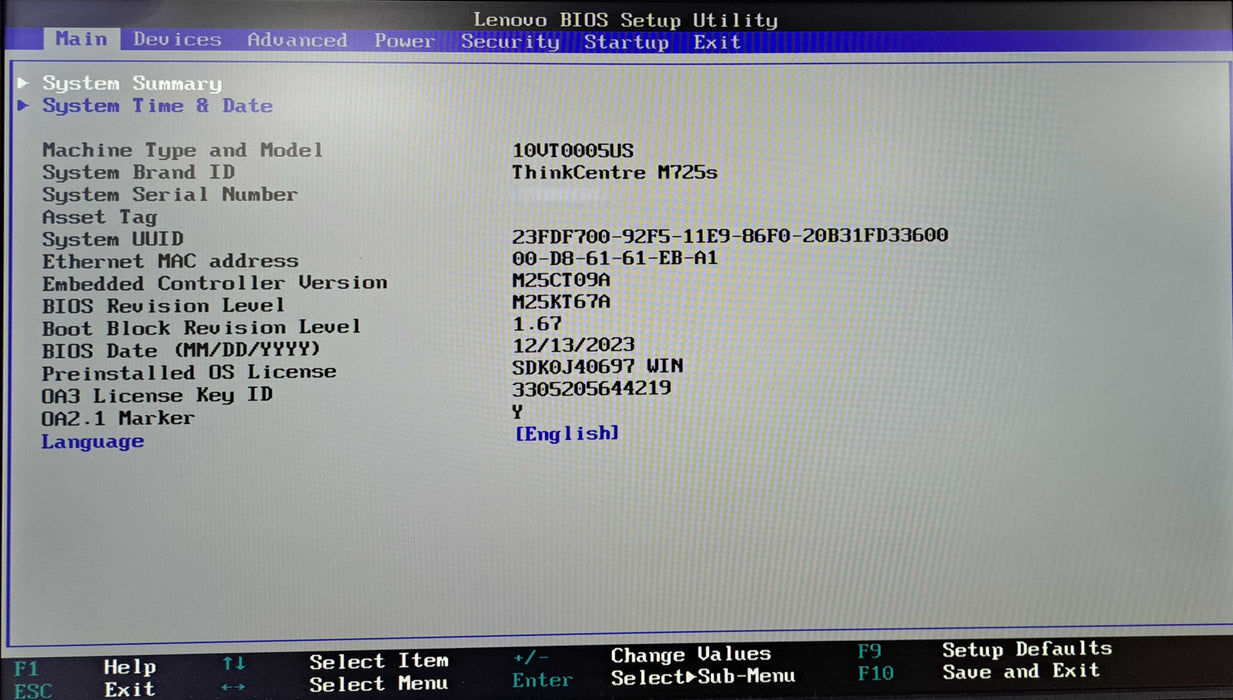 Lenovo ThinkCentre M725s | Ryzen 7 PRO 2700, 8GB DDR4, GT 730, No HDD/OS )