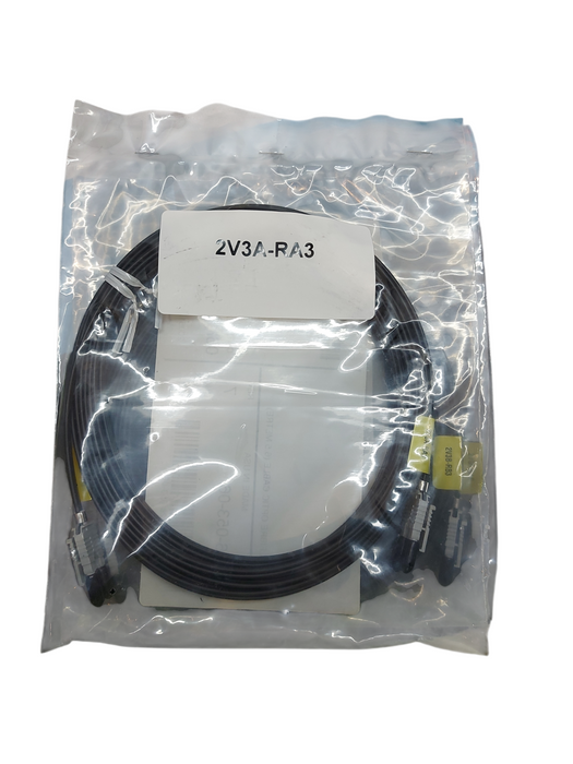 Lot 4x ALLEN BRADLEY 80026-053-06 DUPLEX FIBER OPTIC CABLE 6.5M