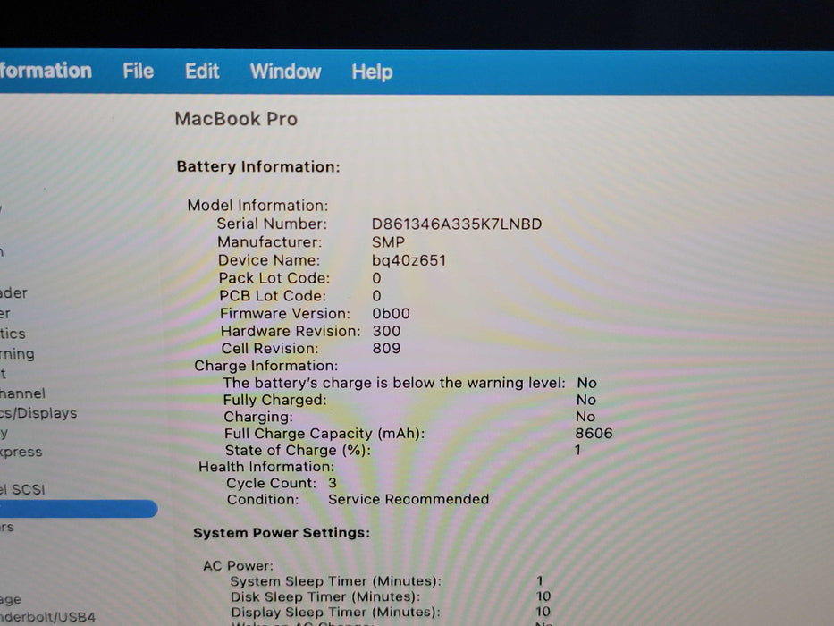 Apple Macbook Pro 2019 16" 6-Core i7-9750H @ 2.6GHz 16GB RAM 500GB SSD GPU (
