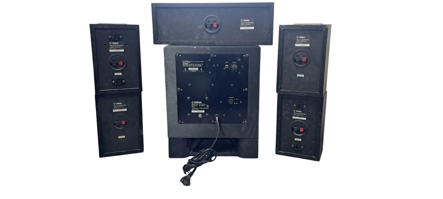 Yamaha 5.1 Sound System NS-AP5715 Series + YST-SW011 Subwoofer
