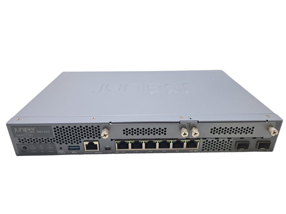 Juniper Networks SRX320 | 6-Port Security Services Gateway Firewall