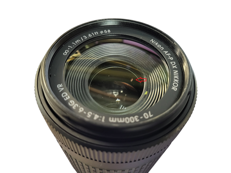 Nikon AF-P DX NIKKOR 70-300mm F4.5-6.3G ED VR Lens READ $