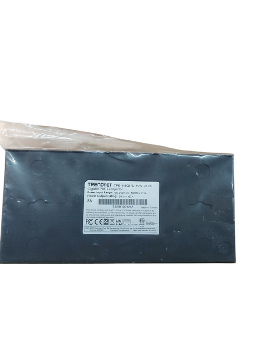 TRENDNet TPE-119GI /A Gigabit PoE++ Injector AdapterTRENDNet