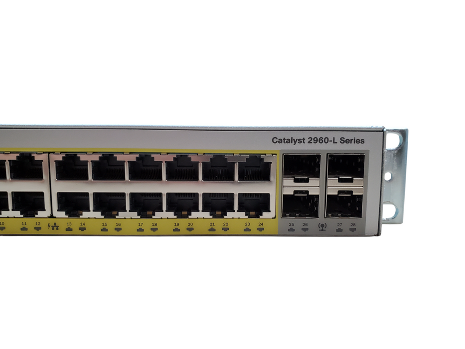 Cisco WS-C2960L-24PS-LL V01 24-Port Gigabit PoE+ Silent Managed Switch