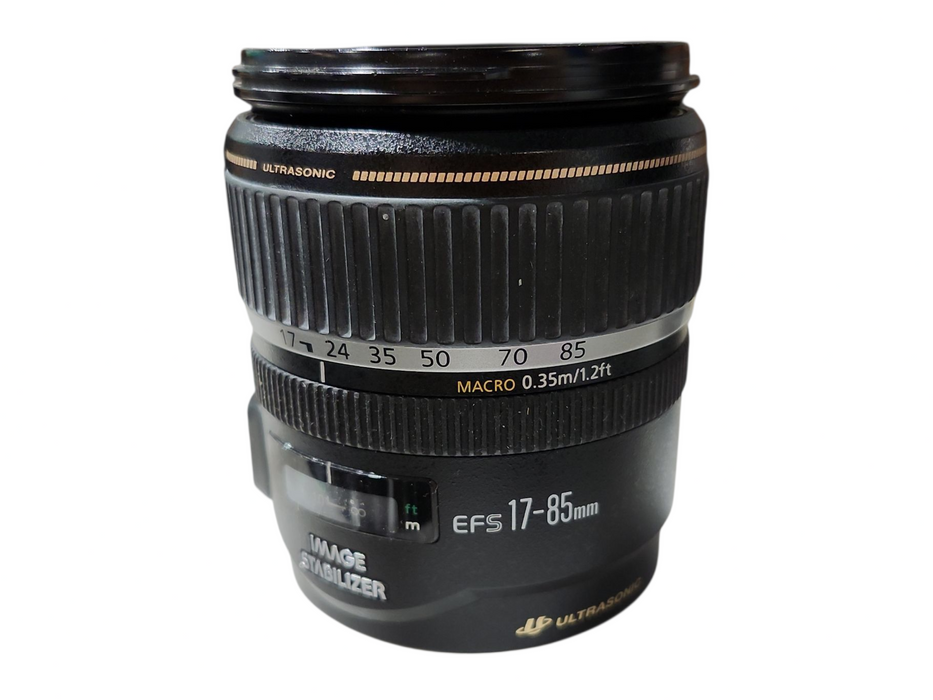 Canon EF-S 17-85mm f/4-5.6 IS USM, Standard Zoom Lens, Made in Japan Q