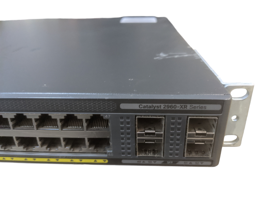 Cisco WS-C2960XR-48FPS-I V05 | 48-Port Gigabit PoE | 2x1025W PSU | Stack mod Q