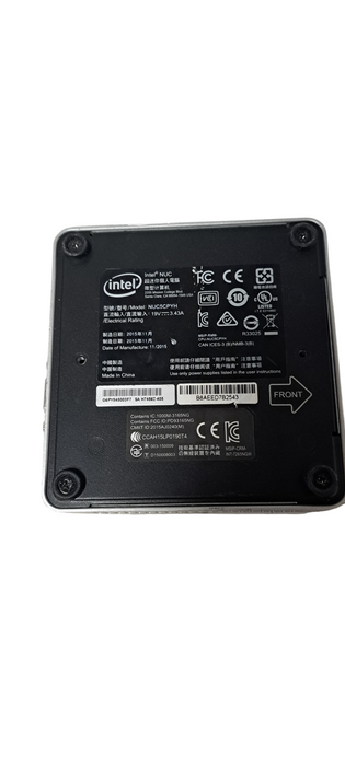 Intel NUC5CPYH Mini PC |Intel Celeron N3050 CPU| 8GB RAM DDR3| No HDD