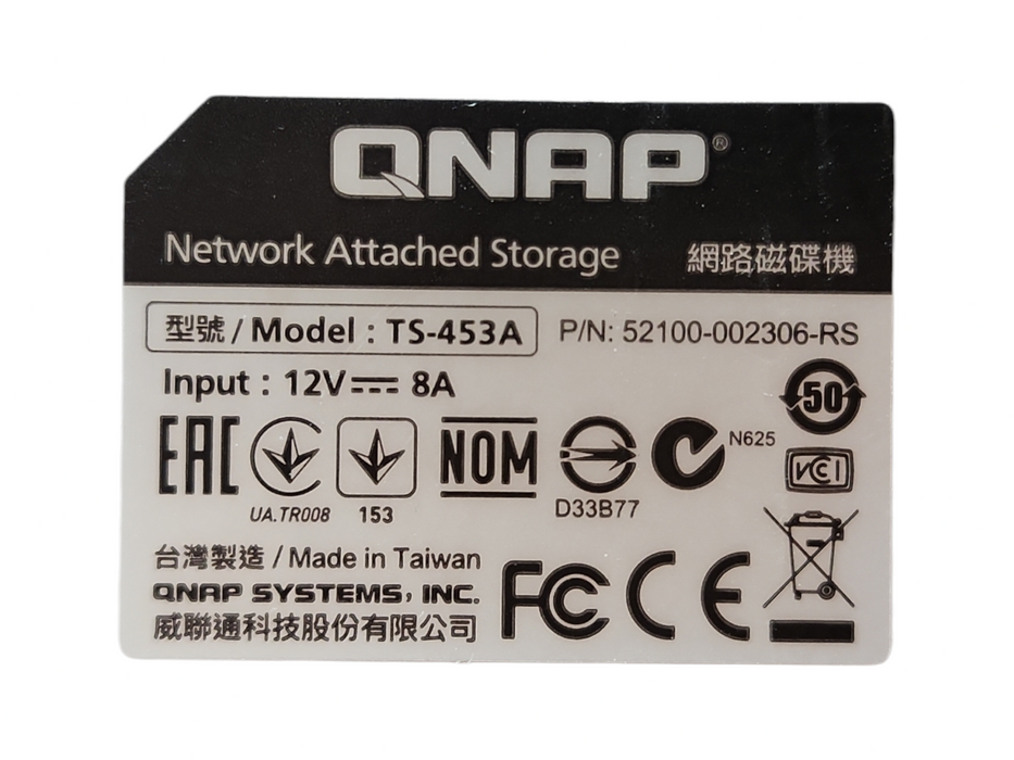 QNAP TS-453A 4-Bay NAS, Celeron N3160 1.60GHz, 4GB RAM w/ 4x 1TB HDDs